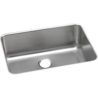 Elkay 18 Gauge Stainless Steel 26.5'' x 18.5'' x 10'' Single Bowl Undermount Kitchen Sink