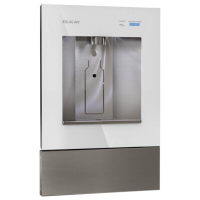 Elkay Liv Pro In-Wall Commercial Filtered Water Dispenser Non-refrigerated Aspen White