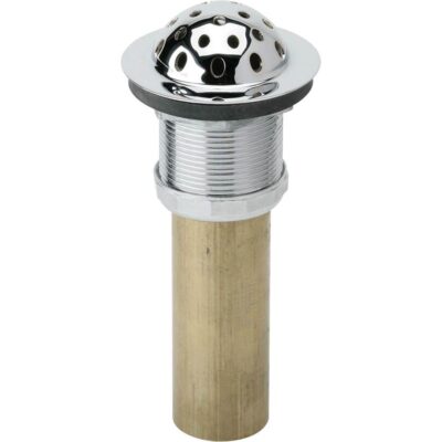 Elkay 2'' Drain Fitting Chrome Plated Brass Beehive Strainer