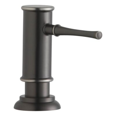 Elkay 2-1/8'' x 5-1/16'' x 3-1/2'' Soap / Lotion Dispenser, Antique Steel (AS)