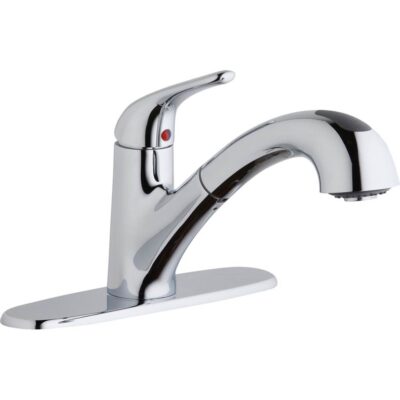 Elkay SINGLE HANDLE PULL-OUT FCT CR