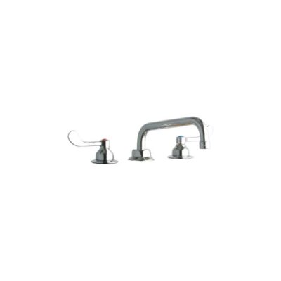 Elkay DECK MNT WS, TUBE 8IN SPT, 1PC WRIST BLD HNDL, 4IN