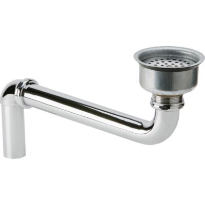Elkay Perfect Drain Chrome Plated Brass Body Strainer and LKADOS Tailpiece