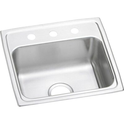 Elkay 18 Gauge Stainless Steel 19.5'' x 19'' x 7.5'' Single Bowl Drop-in Kitchen Sink