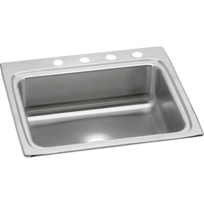 Elkay 18 Gauge Stainless Steel 25'' x 22'' x 8.125'' Single Bowl Drop-in Kitchen Sink
