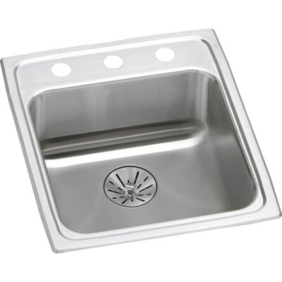 Elkay 18 Gauge Stainless Steel 15'' x 22'' x 6.5'' Single Bowl Drop-in Kitchen Sink Kit