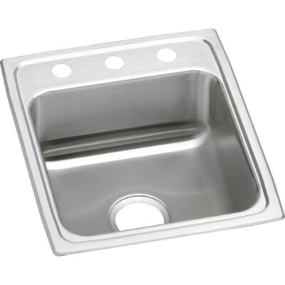 Elkay 18 Gauge Stainless Steel 17'' x 20'' x 4'' Single Bowl Drop-in Kitchen Sink