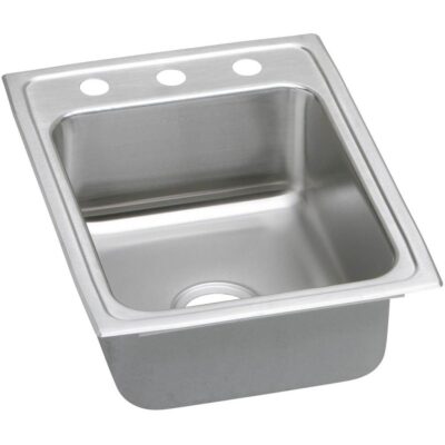 Elkay 18 Gauge Stainless Steel 17'' x 22'' x 5.5'' Single Bowl Drop-in Kitchen Sink