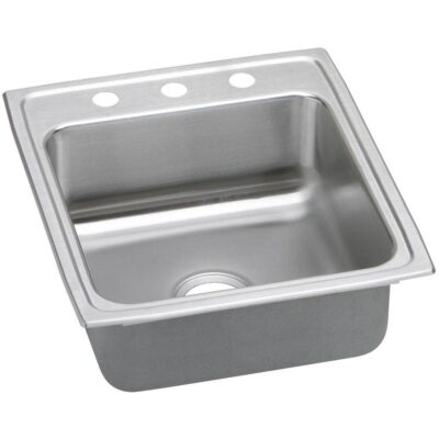 Elkay 18 Gauge Stainless Steel 19.5'' x 22'' x 5.5'' Single Bowl Drop-in Kitchen Sink