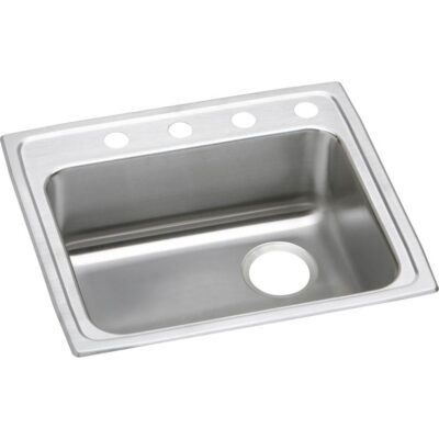 Elkay 18 Gauge Stainless Steel 22'' x 19.5'' x 6.5'' Single Bowl Top Mount Kitchen Sink