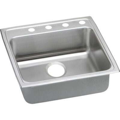 Elkay 18 Gauge Stainless Steel 22'' x 22'' x 6.5'' Single Bowl Drop-in Kitchen Sink