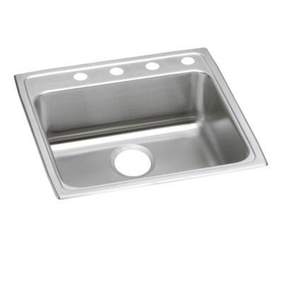 Elkay 18 Gauge Stainless Steel 22'' x 22'' x 4.5'' Single Bowl Drop-in Kitchen Sink