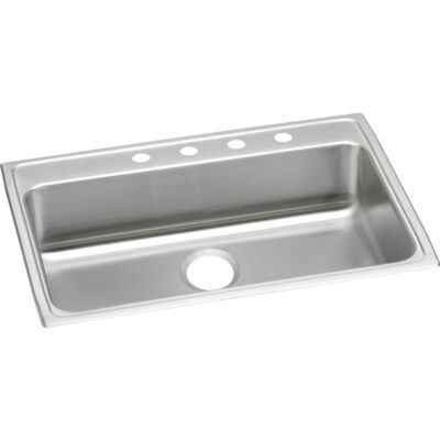 Elkay 18 Gauge Stainless Steel 31'' x 22'' x 4.5'' Single Bowl Drop-in Kitchen Sink