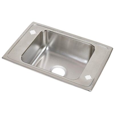 Elkay 20 Gauge Stainless Steel 25'' x 17'' x 5.5'' Single Bowl Drop-in Sink