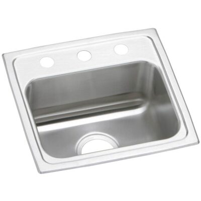 Elkay 20 Gauge Stainless Steel 17'' x 16'' x 7.125'' Single Bowl Drop-in Kitchen Sink
