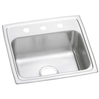 Elkay 20 Gauge Stainless Steel 19'' x 18'' x 7.125'' Single Bowl Drop-in Kitchen Sink