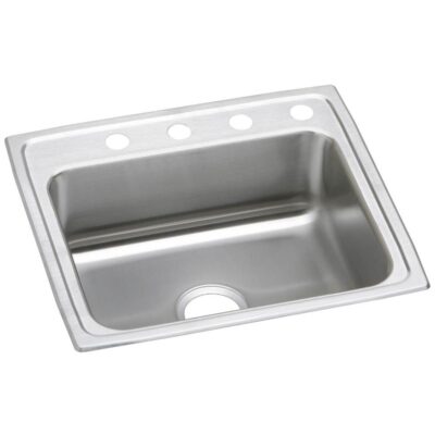 Elkay 20 Gauge Stainless Steel 25'' x 21.25'' x 7.5'' Single Bowl Drop-in Kitchen Sink