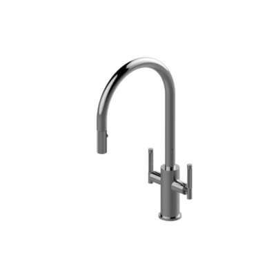Graff Pull-Down Two-Handle Kitchen Faucet