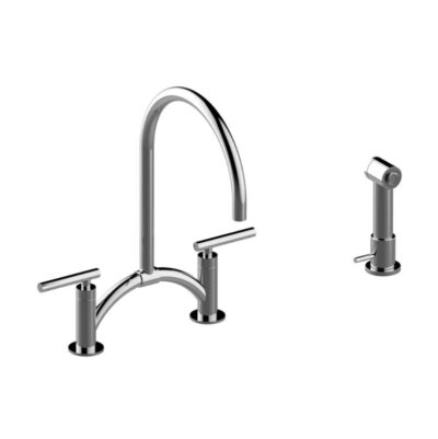 Graff Bridge Kitchen Faucet with Independent Side Spray