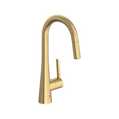 Grohe Single-Handle Pull Down Kitchen Faucet Dual Spray 1.75 GPM