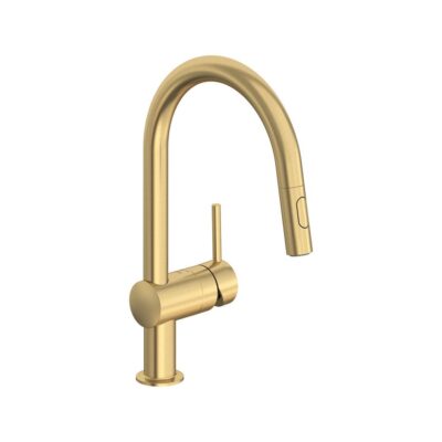 Grohe Minta Single-Handle Pull-Down Kitchen Faucet Dual Spray 1.75 GPM