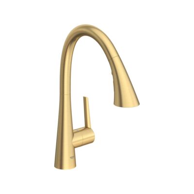 Grohe Single-Handle Pull Down Kitchen Faucet Triple Spray 1.75 GPM