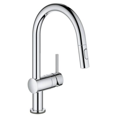 Grohe Minta Touch Sink C-spout Spray Us