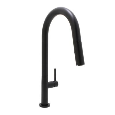 Huntington Brass Pull-Down Kitchen Faucet, Matte Black