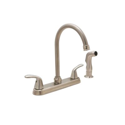 Huntington Brass 8'' Kitchen Faucet, Satin Nickel
