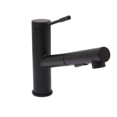 Huntington Brass Pull-Out Kitchen Faucet, Matte Black