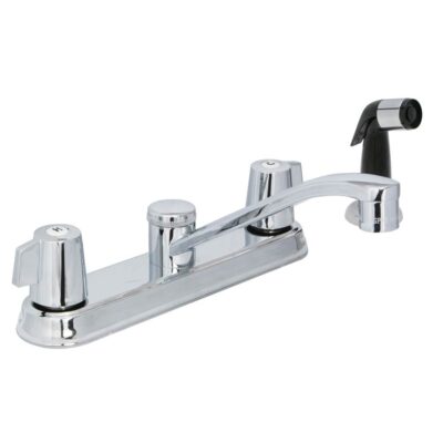 Huntington Brass 8'' Kitchen Faucet, Chrome
