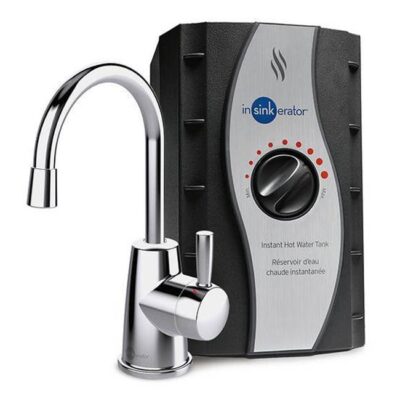 InSinkErator Pro HOT250 Instant Hot Water Dispenser System, Single-Handle Faucet with 2/3-Gallon Stainless Steel Tank