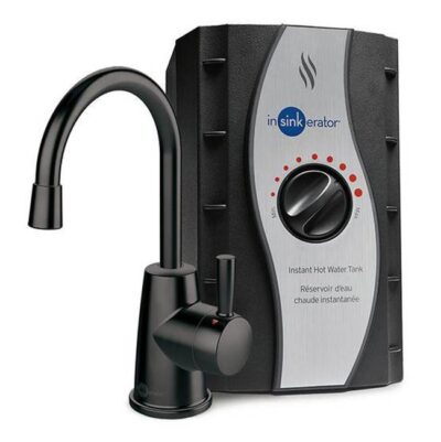 InSinkErator Pro HOT250 Instant Hot Water Dispenser System, Single-Handle Faucet with 2/3-Gallon Stainless Steel Tank