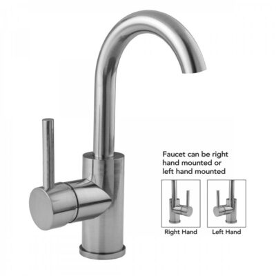 Jaclo Uptown Contempo Single Hole Faucet- 0.5 GPM