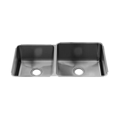 Home Refinements by Julien Classic Sink Undermount, Double L15X16X8 R18X18X10