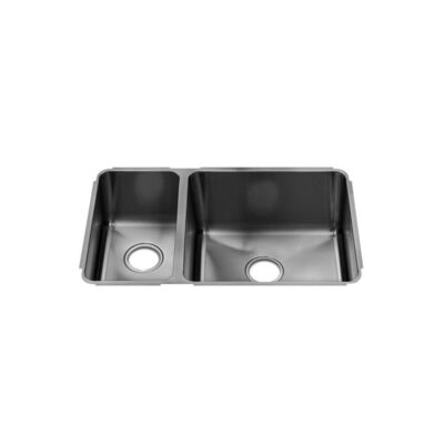 Home Refinements by Julien Classic Sink Undermount, Double L9X16X8 R18X16X10