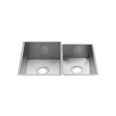 Home Refinements by Julien Urbanedge Sink Undermount, Double L15X18X10 R12X16X8