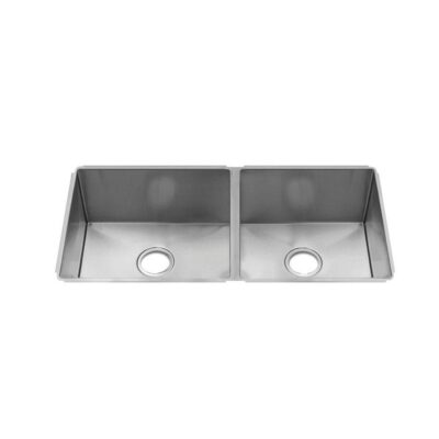Home Refinements by Julien J7 Sink Undermount, Double L18X16X10 R15X16X8