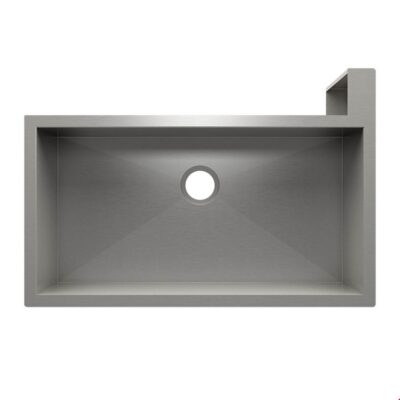 Home Refinements by Julien Socialcorner Sink Undermount Flat Aprons Right Corner, Single 35X18X10
