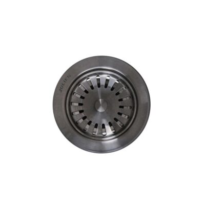Home Refinements by Julien Drain For Ss And Fireclay Sinks, Brushed Nickel, Ø3-1/2