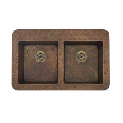Lenova Undermount Double Bowl 35'' x 22'' x 9''