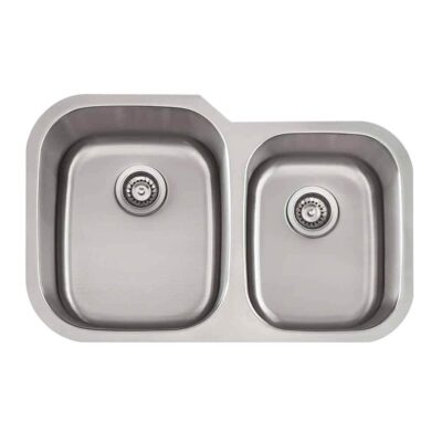 Lenova Undermount Double Bowl 31-5/8'' x 20-3/4'' x 9/8''