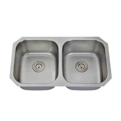 Lenova Undermount Double Bowl 29-1/8'' x 18-1/2'' x 8''