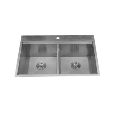 Lenova Top Mount Double Bowl 33'' x 22'' x 10''