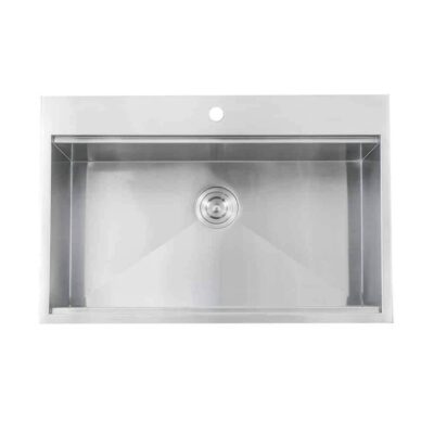 Lenova Top Mount Single Bowl 33'' x 22'' x 10''