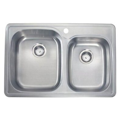 Lenova Double Bowl 33'' X 22'' X 9/8''