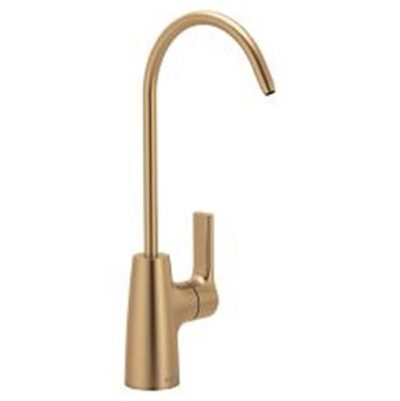 Moen Bronzed gold (bzg) one-handle beverage faucet