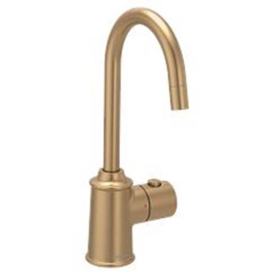 Moen Bronzed gold (bzg) one-handle undermount beverage faucet