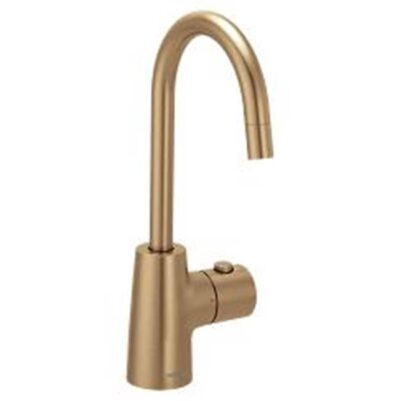 Moen Bronzed gold (bzg) one-handle undermount beverage faucet