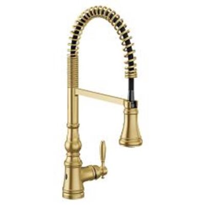 Moen Brushed Gold One-Handle Pulldown Kitchen Faucet